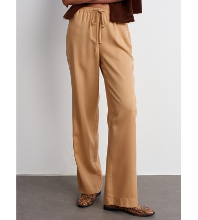 beli lastikli salaş pantolon camel beli lastikli salaş pantolon camel